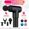 Deep Tissue Massage Gun – High Power Percussion Therapy Gun for Muscle Pain Relief, 4 Attachments, Portable & Cordless – Electric Body Massager for Athletes, Fitness Recovery, and Relaxation. 