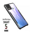 Case For Infinix Smart 5 - Clear Transparent Bumper Cover. 