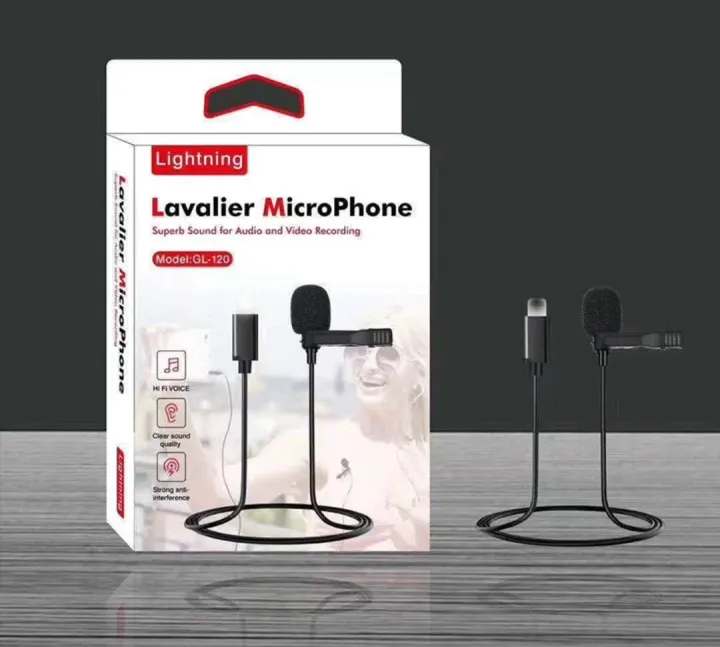 1.5m%20Wired%20Professional%20Lavalier%20Lightning%20Microphone%20for%20iPhone%20&%20iPad%20video%20-%20Image%203