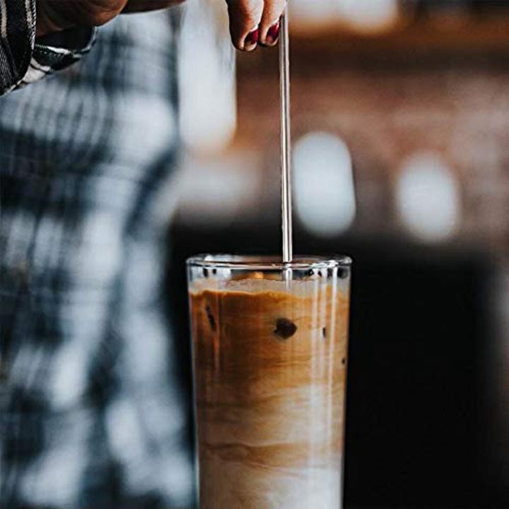 QUANBU%205%20Pcs%20Reusable%20Swizzle%20Sticks%20Coffee%20Stirrers%20Beverage%20Stir%20Sticks%20with%202%20in%201%20Coffee%20Spoon%20with%20Bag%20Clip%20-%20Image%207
