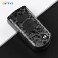 Portable ABS Carbon Fiber Car Key Case Cover For Mazda 2 3 5 6 CX7 CX9 RX8 MX5 M6 Key Protector Holder Keyless Accessories Keychain. 