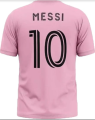 2023-2024 Inter Miami Home Messi No.10 Printed Football Jersey with shorts for 5 to 12 years. 