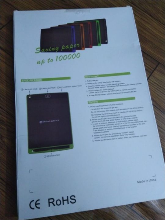 Qubix%20Original%20LCD%20Writing%20Portable%20Doodle%20Drawing%20Tablet%20Pad%20Durable%20Electronic%20Slate%20E-writer%20Digital%20Memo%20Pad%20Erasable%20Writing%20Board%20Learning%20toys%20and%20gadgets%20For%20Kids%20Babies%20Adults%20-%208.5%20inch%20-%20Monochrome%20-%20Image%207