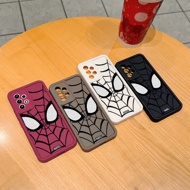 Hontinga%20for%20Realme%20C55%20Back%20Cover%20Spider-Man%20Pattern%20Ladder%20Soft%20Camera%20Protection%20Rubber%20Phone%20Case%20-%20Image%203