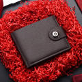 Luxury Wallet clip card PU short men's wallet men's new] n|| GUTTY [daily necessities store|n|() wallet leather wallet s. 