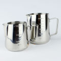 Stainless Steel Milk Frothing Pitcher For Espresso Coffee, 350 Ml. 