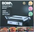 Boma Commercial Heavy Duty Electric Contact Grill BM-2001. 