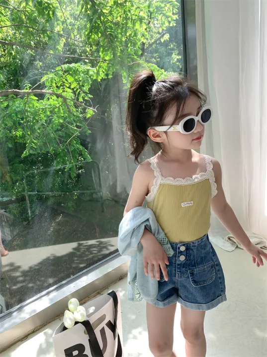 Douyin%20Kids%20Denim%20Shorts%202023%20Summer%20New%20Korean%20Denim%20High%20Waist%20Hot%20Pants%20for%20Girls%2023216%20-%20Image%205