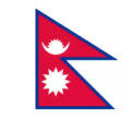 Best Quality Nepal Flag, Nepal National Flag, Cotton Red And Blue Color Mixed. 