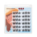 Glue-Free Sweet Cat False Eyelashes Single Cluster Segment Beginner Natural Imitation Light Makeup Dense Long Manga Style. 