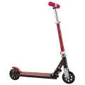 Red Kids Scooter With LED Light Up Wheels, for Age 5 up Girls And Boys. 