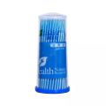 Dental Coating Sticks, Disposable Adhesives, Small Bristle Brushes, Cotton Swabs, Beauty Swabs, Non-Shedding Oral Mouths, 100 Pieces. 