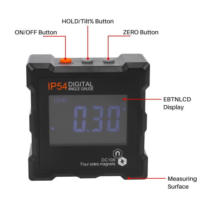 4%20x%2090%20Degrees(0-360%20Degrees)Digital%20Electronic%20Magnetic%20Angle%20Gauge%20Backlight%20Digital%20Level%20Box%20Protractor%20Bevel%20Gauge%20-%20Image%205