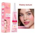Chirs 's Develop Magic Lip Cheek Liquid Pink Blush with Rose Essence Rose Fragrance .Moisturizing ,Silky Texture Brighten the Makeup Naturally Rosy and Durable .30 g .. 