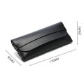 Multifunctional PU Leather Eyeglasses Case Sunglasses Storage Box Soft Bag. 
