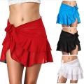 Women Beach Bikini Cover Up Swim Skirt Wrap Sarong. 