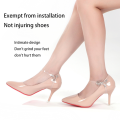 ) To Prevent Shoes From Slipping And Tying Up Shoelaces High Heels Wrap Around The Ankle To Prevent Heel Loss (1 Pair. 