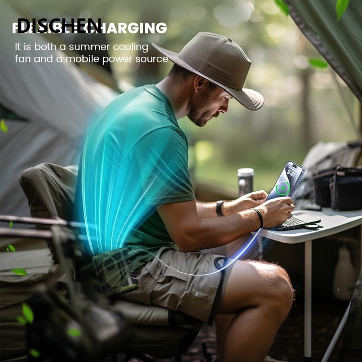 DISCHEN%20Portable%2010000mAh%20Portable%20Waist%20Fan%20with%20Power%20Bank%20LED%20Lighting%20Hanging%20Neck%20Fan%205%20Speed%20Strong%20Airflow%20Cooling%20Fan%20for%20Outdoor%20Working%20-%20Image%205