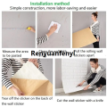 Renyuan 1/3/5/10 M 3D Self-adhesive Wallpaper Stickers 3M Brick Wall Stickers 【2025 Version】 Home Decor Wallpaper for Walls DIY Bedroom Papel De Parede. 