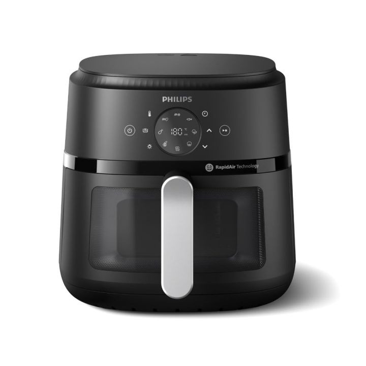 Philips%20Air%20Fryer%20NA231/00,1700%20Watt,%206.2%20Liter,%20With%20Rapid%20Air%20Technology%20,Cooking%20Window,%20Extra%20Large%20-%20Image%203