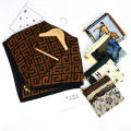 Suzhou and Hangzhou portable lazy magnetic buckle triangle scarf multi-purpose wholesale autumn and winter shawls, square scarves, silk scarves, scarves, high-end sense. 
