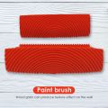 2pcs Rubber Wall Texture Tool (Wood Grain Pattern DIY Painting Tool). 