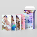 124pcs Bini Lomo Card Photo Card HD Printed Laser Holographic Card Fans Gift Aiah Colet Maloi Gwen Stacey Mikha Jhoanna Sheena JINBING. 
