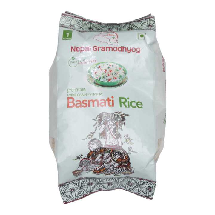 Nepal Gramodhyog Long Grain Basmati Rice, 1 Kg