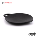 Seasoned Iron Flat Tawa | Dosa Flat Pan | Traditional Design | 12 Inches Diameter Heavy | Seasoned Cast /Chapatti Pans | Hand Crafted. 