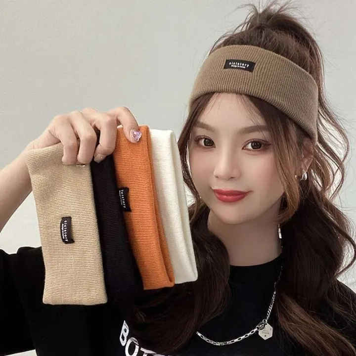 Knitted%20Sports%20Sweat-Absorbing%20Womens%20Sweatband%20Running%20Sweat%20Guide%20Yoga%20Headscarf%20Headband%20Mens%20Fiess%20Basketball%20Headwrap%20-%20Image%202