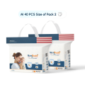 MumBuds USA ZIPLOCK Pant Style Diapers Size-3 M (7–12 kg) 40 Pcs (Pack of 2) | Ultra Thin, Soft & Breathable Baby Diapers. 