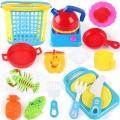 Children Cute Cartoon Simulation Kitchenware Kitchen Pretend Play Cooking Set For Kids(Random Color And Parts) Set Toys. 