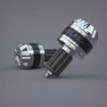 Brand new 2PCS Motorcycle Handle Bar Ends Grips Moto CNC Metal Handlebar Counterweight Plug Slider Motor Bike Grips Dirt Bike Accessories. 