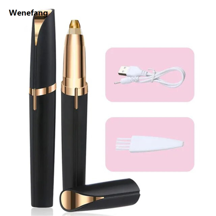Wenefang%20Electric%20Eyebrow%20Trimmer%20Eye%20Brow%20Shaper%20Pencil%20Face%20Hair%20Remover%20Portable%20For%20Women%20Makeup%20Painless%20Automatic%20Eyebrow%20Shavers%20Depilator%20-%20Image%207