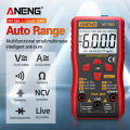 【Best Lrice】MAXRIENY Digital Multimeter Dual Mode Voltage Non-contact DC AC Current Live Wire Meter With LCD Display LED Indicator. 