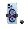 SL07 Digital Tempereture Display Dual Cooling Fan Cell Phone Radiator Mobile Phone Cooler. 