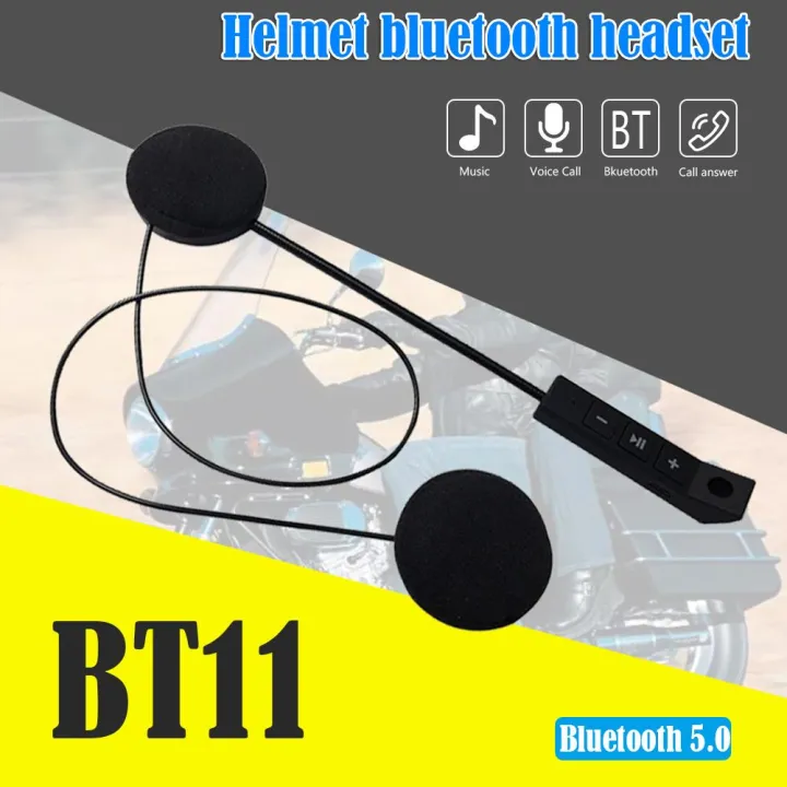 Bt11%20Helmet%20Interphone%20Bluetooth%20Intercom%20Gps%20Wireless%20Headset%20-%20(Black)%20-%20Image%206