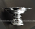 Thai  Silver Coated (Multipurpose) -30 cm Tray -Specially for Dashain /Tihar Tika And For Any Ceremony ,Functions , Wedding Etc. 