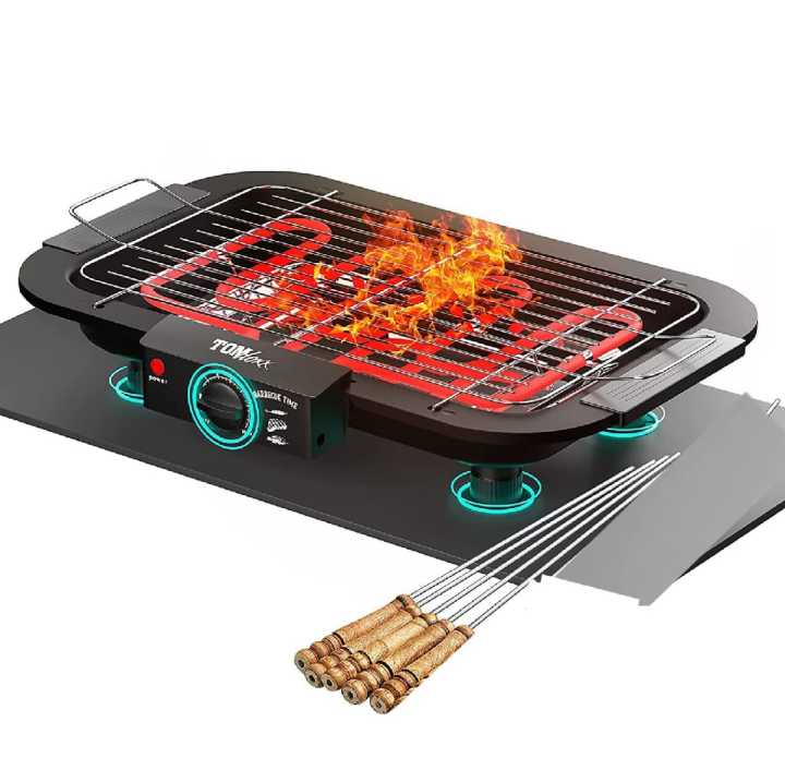 Electric Barbeque Grill and Barbeque Grill Toaster Multifunction Power