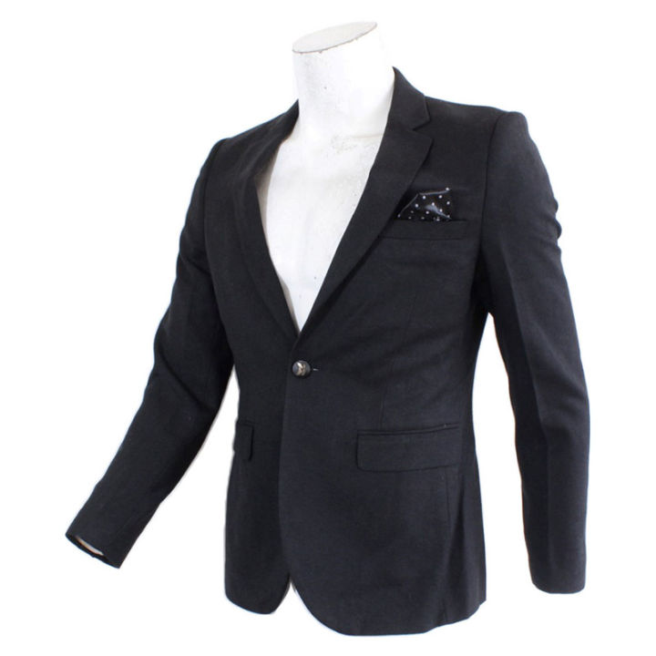 Kapsule9%20Black%20Short%20%20Coat%20For%20Men%20-%20Image%204