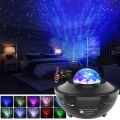 Colorful Starry Sky Galaxy Projector Night Light Child Blueteeth USB Music Player Star Night Light Romantic Projection Lamp Gift. 