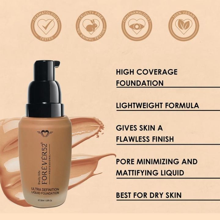 Daily%20Life%20Forever52%20Forever52%20Ultra%20Definition%20Liquid%20Foundation%2030%20ml%20By%20Mishisa%20cosmetics%20Store%20-%20Image%202