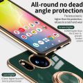 Xiangliang Electroplating Magnetic Ring Bracket Phone Case for Sharp Aquos Wish4 3 R9 R8Pro R7 Sense 8 7 6 4 Plus Shockproof Cover. 
