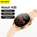 S_way Awei H35 Multifunctional Smart Watch Men Women Bluetooth Connected Phone Call Fitness Sports Bracelet Body Health Monitoring. 