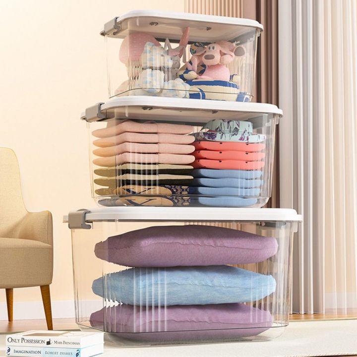 Durable%20Transparent%20Storage%20Box%20with%20Lid%20Multi%20Size%20Organizing%20Box%20Stackable%20Space%20Saving%20Tote%20Container%20Handmade%20Paper%20Cup%20Cake%20-%20Image%206