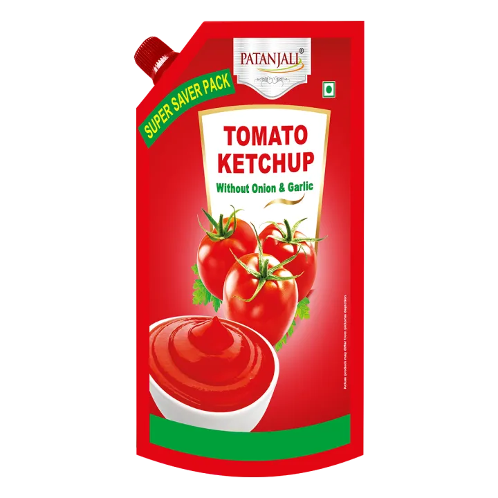 Patanjali%20Tomato%20Ketchup%20With%20Out%20Onion%20Garlic%20450%20g%20Pack%20Of%202%20Pc%20-%20Image%202