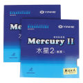 MERCURY 2 Table Tennis Rubber Galaxy Pips-In Original YINHE Ping Pong Rubber. 
