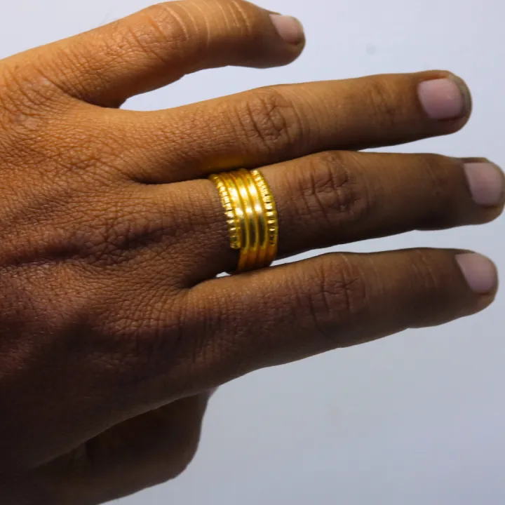 Pure%20Gold%20Beruwa%20Ring%20For%20Unisex%20II%20Gold%20%20Finger%20Ring%20For%20Men%20And%20Women%200.600%20Gram%20(5%20Lal)%20-%20Image%203