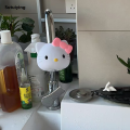 Sutuiying Sanrio Hello Kitty Cartoon Cute Faucet Filter Water Purifier Splash Original Proof Kitchen Bathroom Shower Faucet Extender Decorative Gif. 