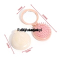 Difutagui 1/2/3/4pcs Mini Airbag Combs With Mirrors Travel Hair Brush Makeup Profesional Luxury Hair Combs Folding Massage Hair Brush Round Styling Tools New. 